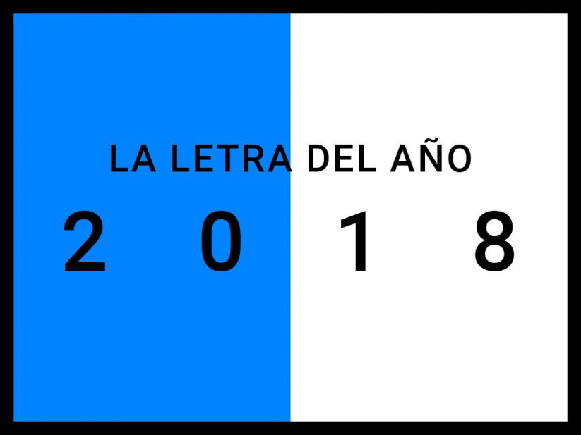 la letra del año